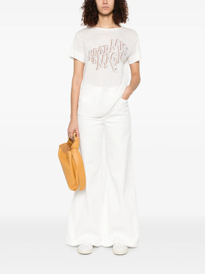 Slogan-Print T-Shirt