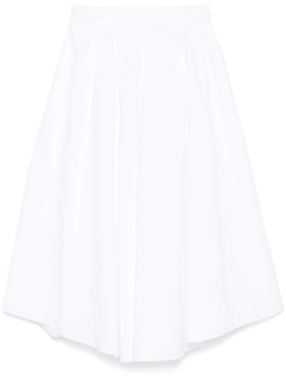 Poplin Midi Skirt