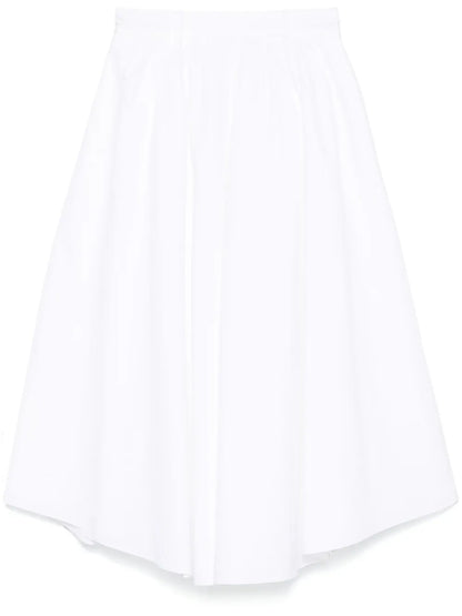 Poplin Midi Skirt