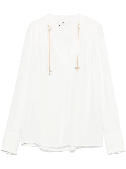 Logo-Charms Georgette Blouse