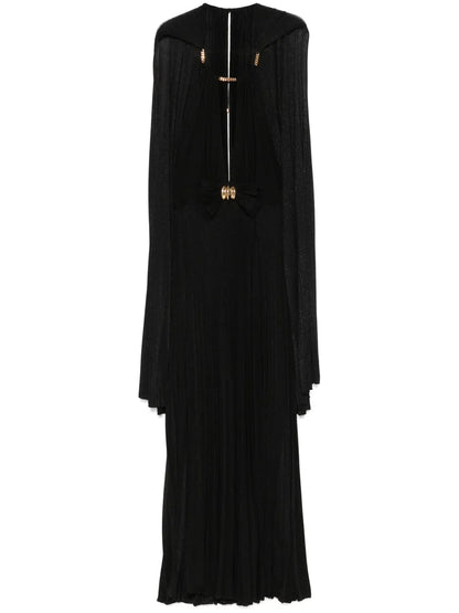 Lurex Cape Gown