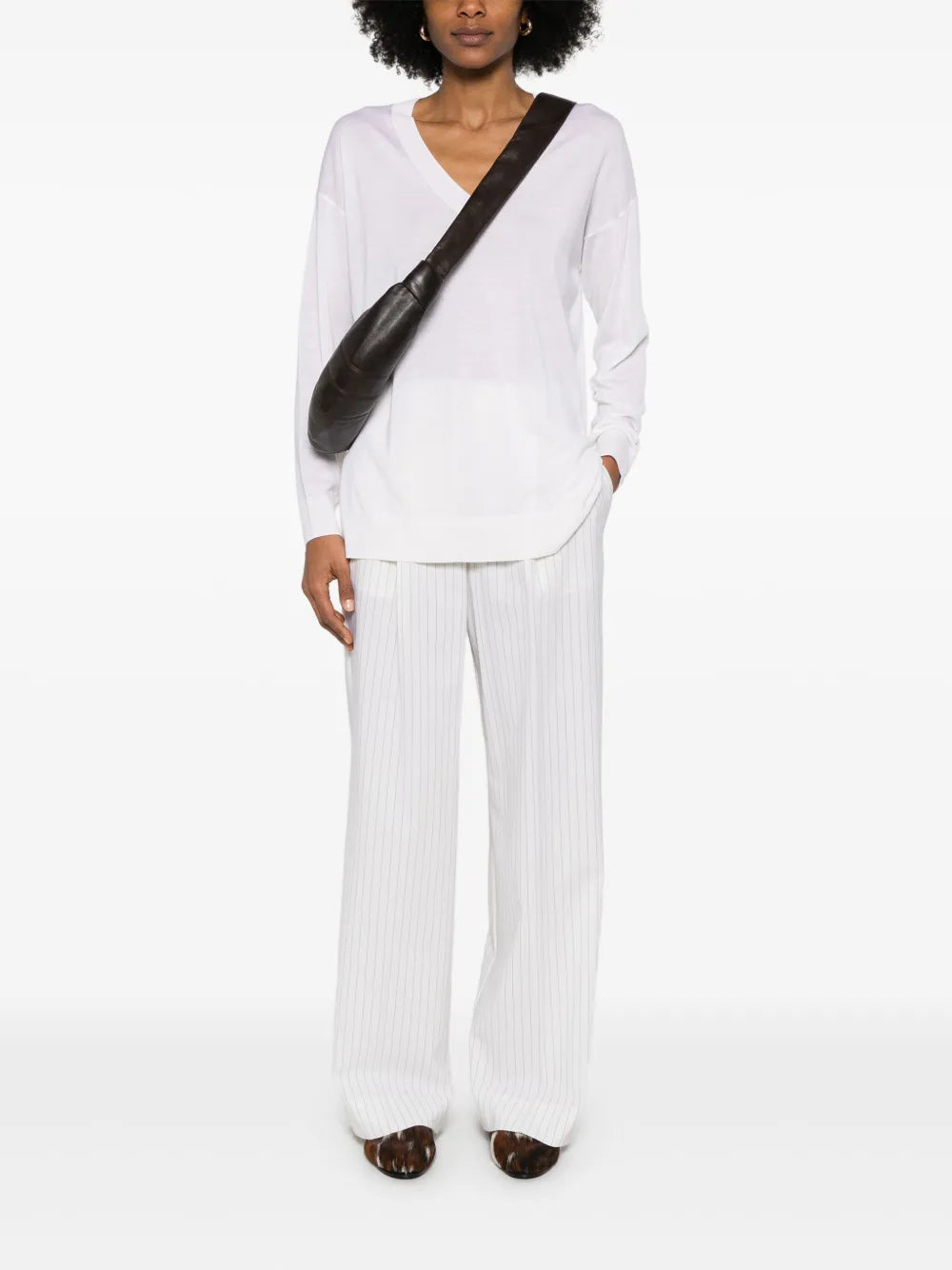 Pinstripe Trousers