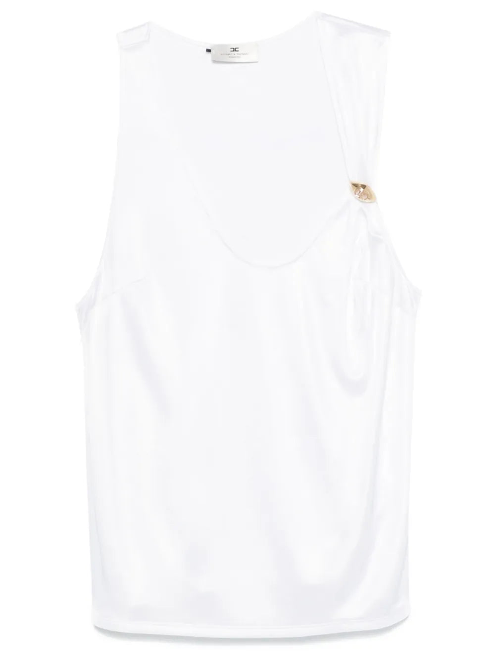 Logo-Jewelled Jersey Tank Top