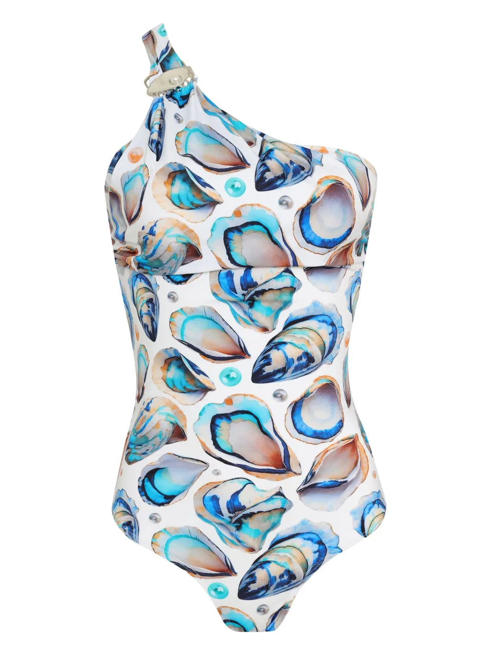 Shell-Print Swimsuit