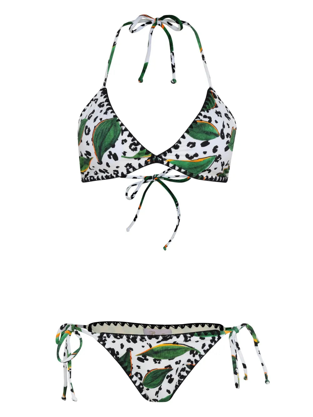 Cheetah-Print Bikini Set