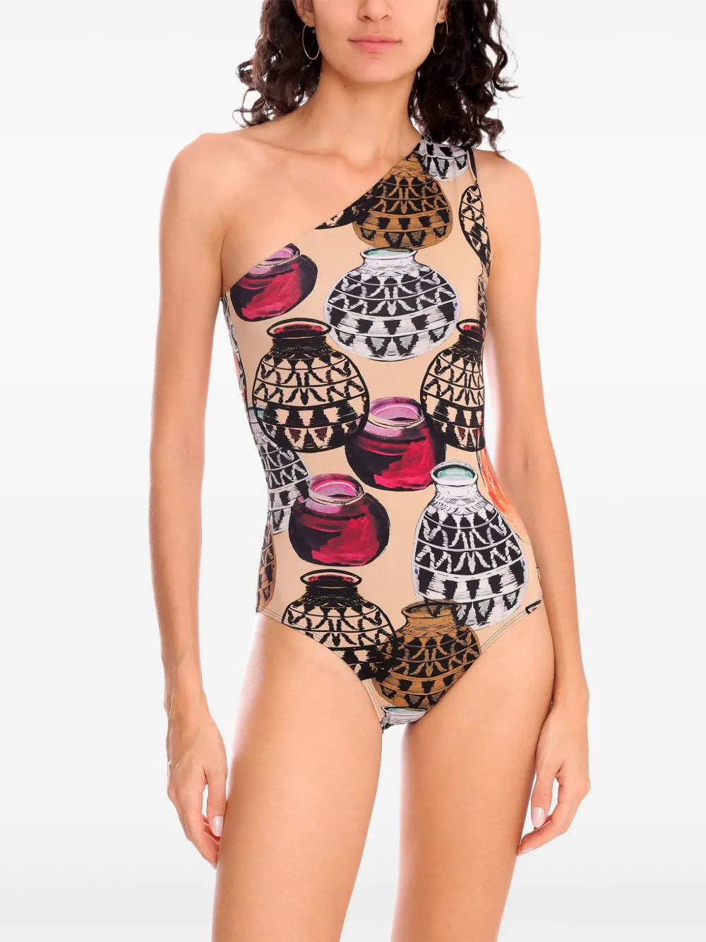 Graphic-Print Swimsuit