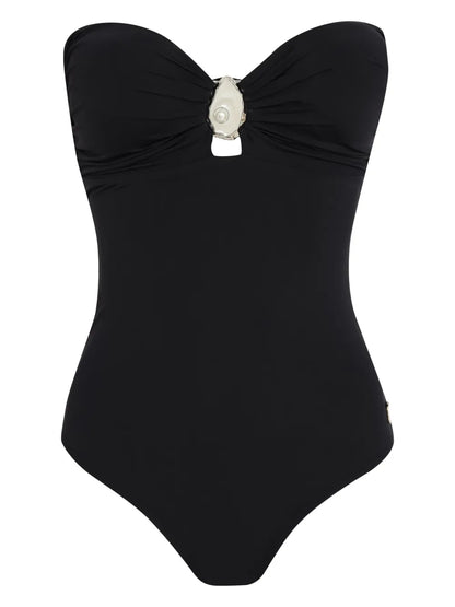 Shell-Appliqué Swimsuit