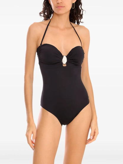Shell-Appliqué Swimsuit