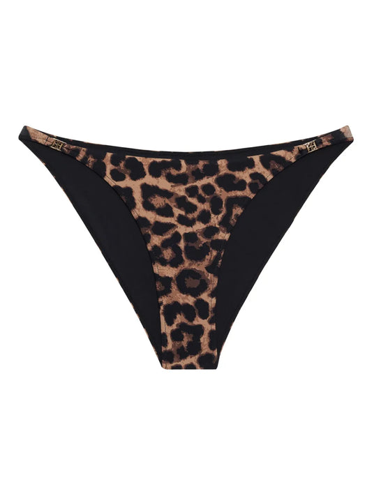 Leopard-Print Bikini Bottom