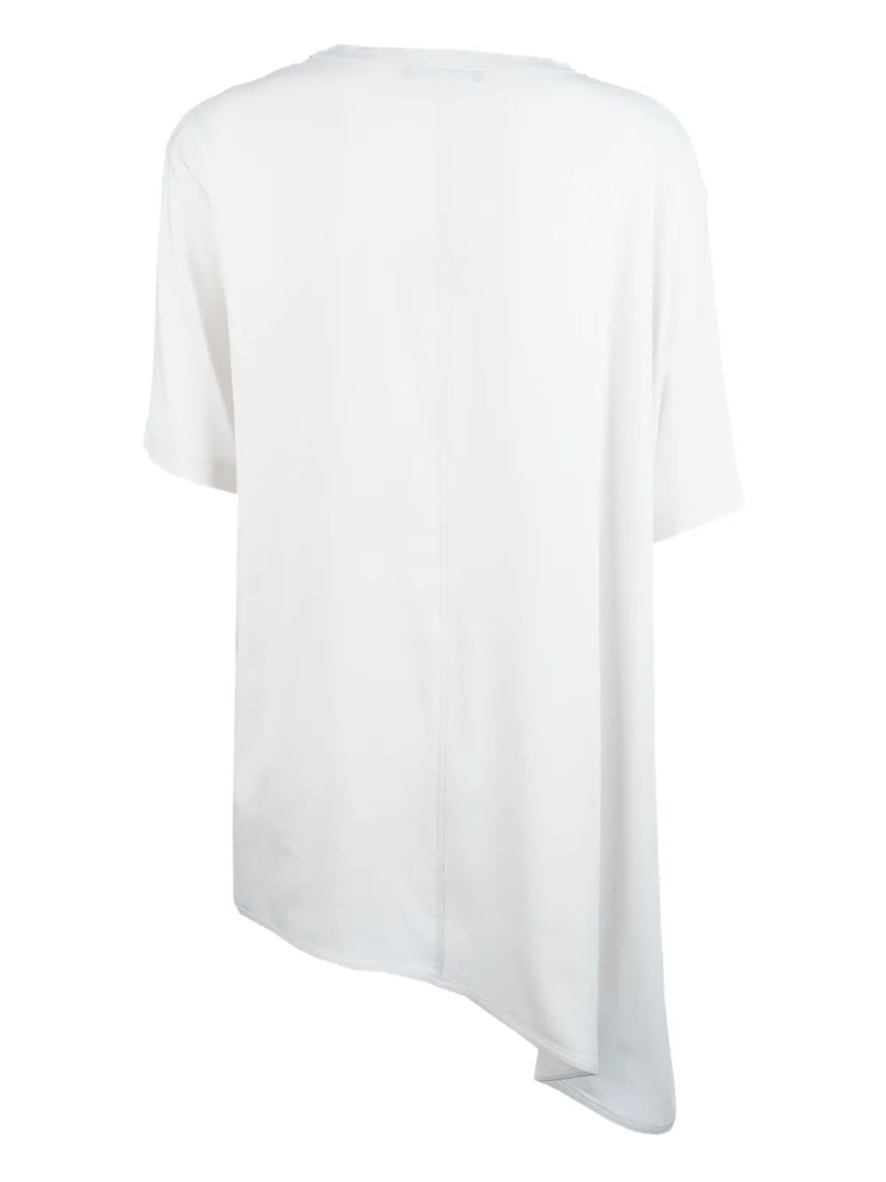 Asymmetric-Hem T-Shirt