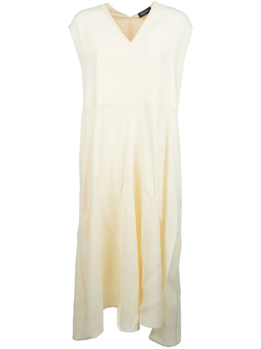 V-Neck Sleeveless Dress