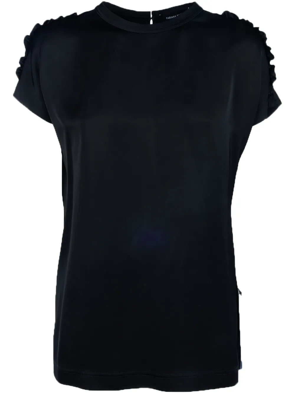 Ruffle-Trim T-Shirt