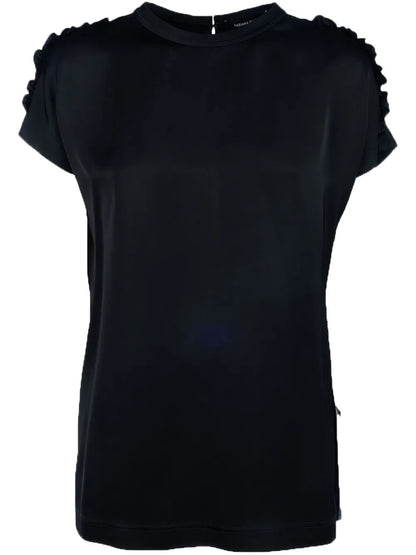 Ruffle-Trim T-Shirt