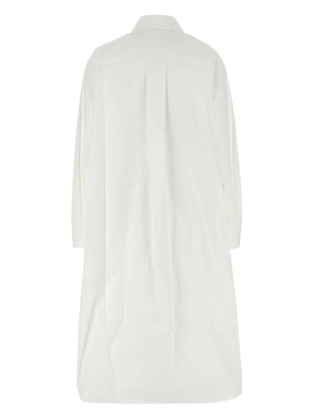 Poplin Shirt Midi Dress