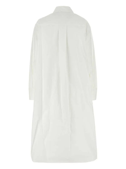 Poplin Shirt Midi Dress