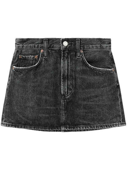 Denim Mini Skirt