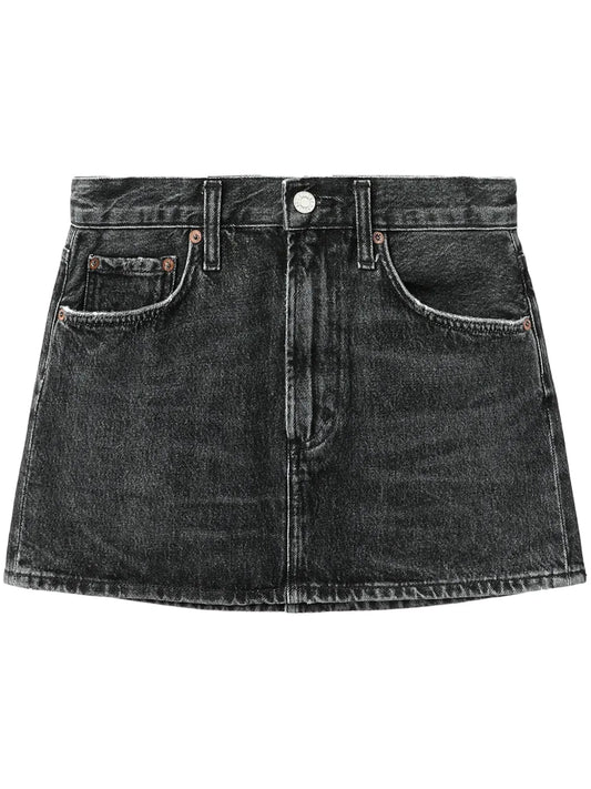Denim Mini Skirt
