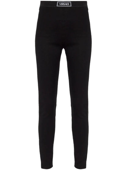 Elasticated-Waist Leggings