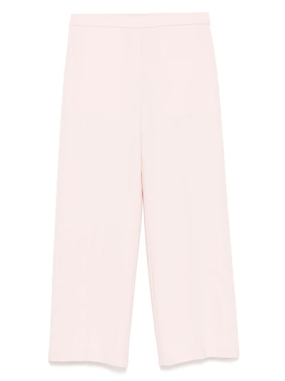 Wide-Leg Pull-On Trousers