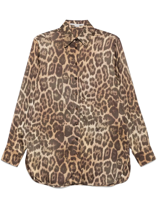 Leopard-Print Shirt