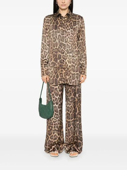Leopard-Print Shirt