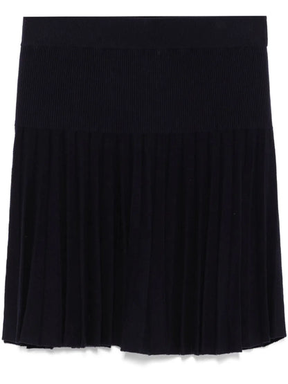 Pleated Mini Skirt