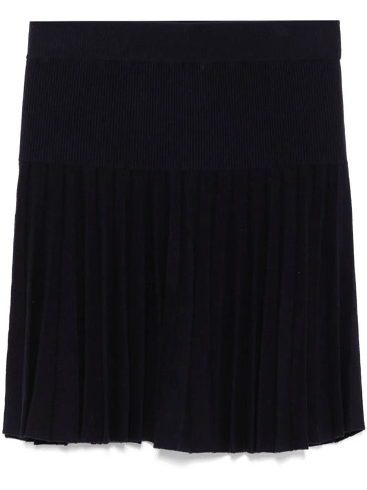 Pleated Mini Skirt
