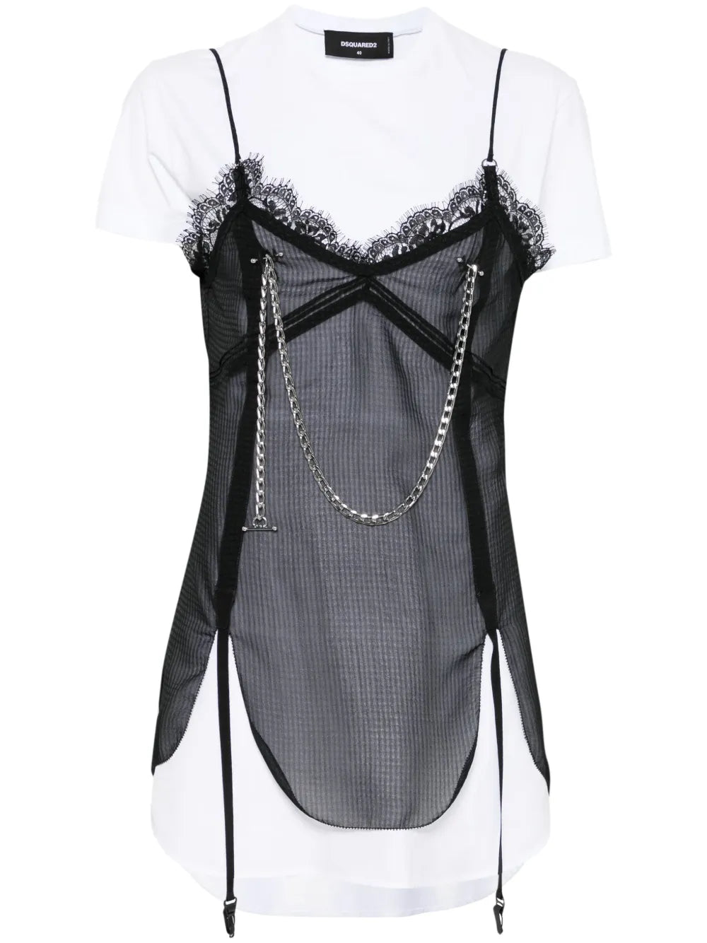 Pierced Apron Dress
