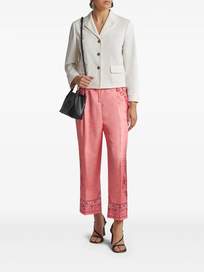 Jacquard-Pattern Jacket