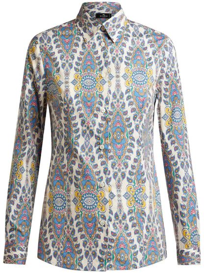 Paisley-Print Shirt