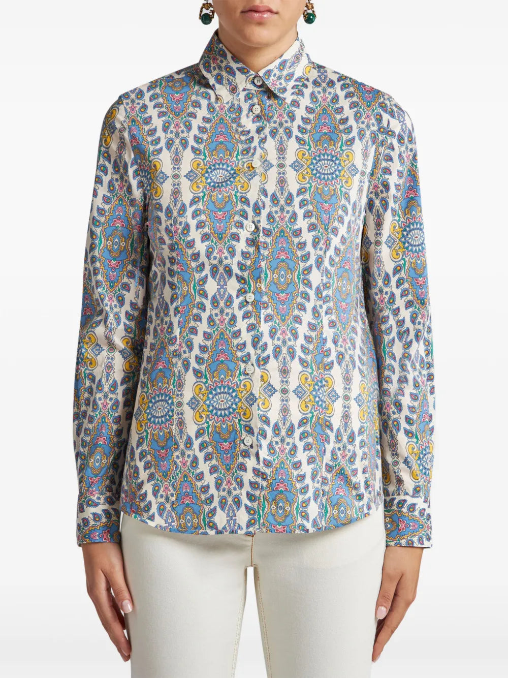 Paisley-Print Shirt