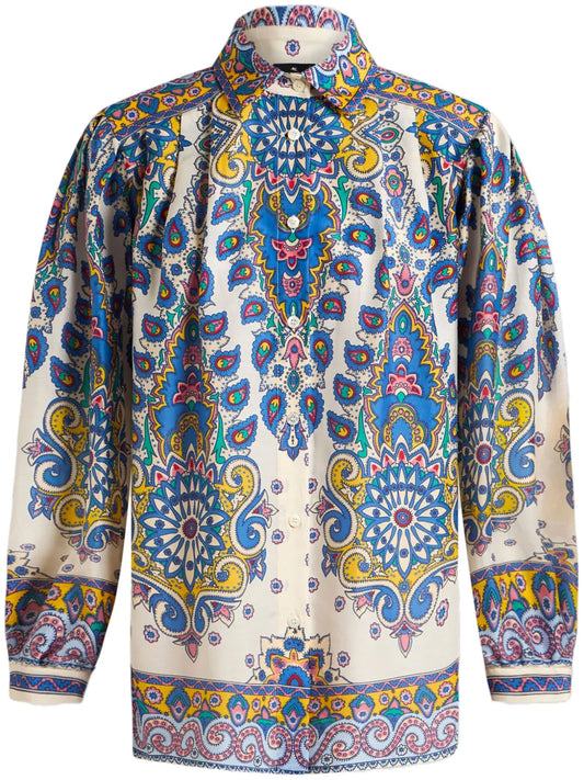Paisley-Print Shirt