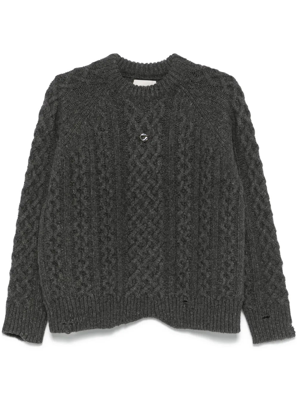 Aran-Knit Sweater
