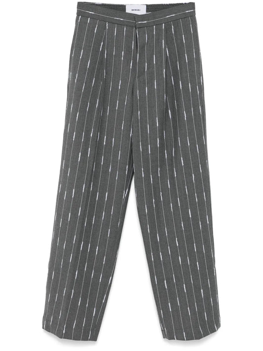 Pinstriped Trousers