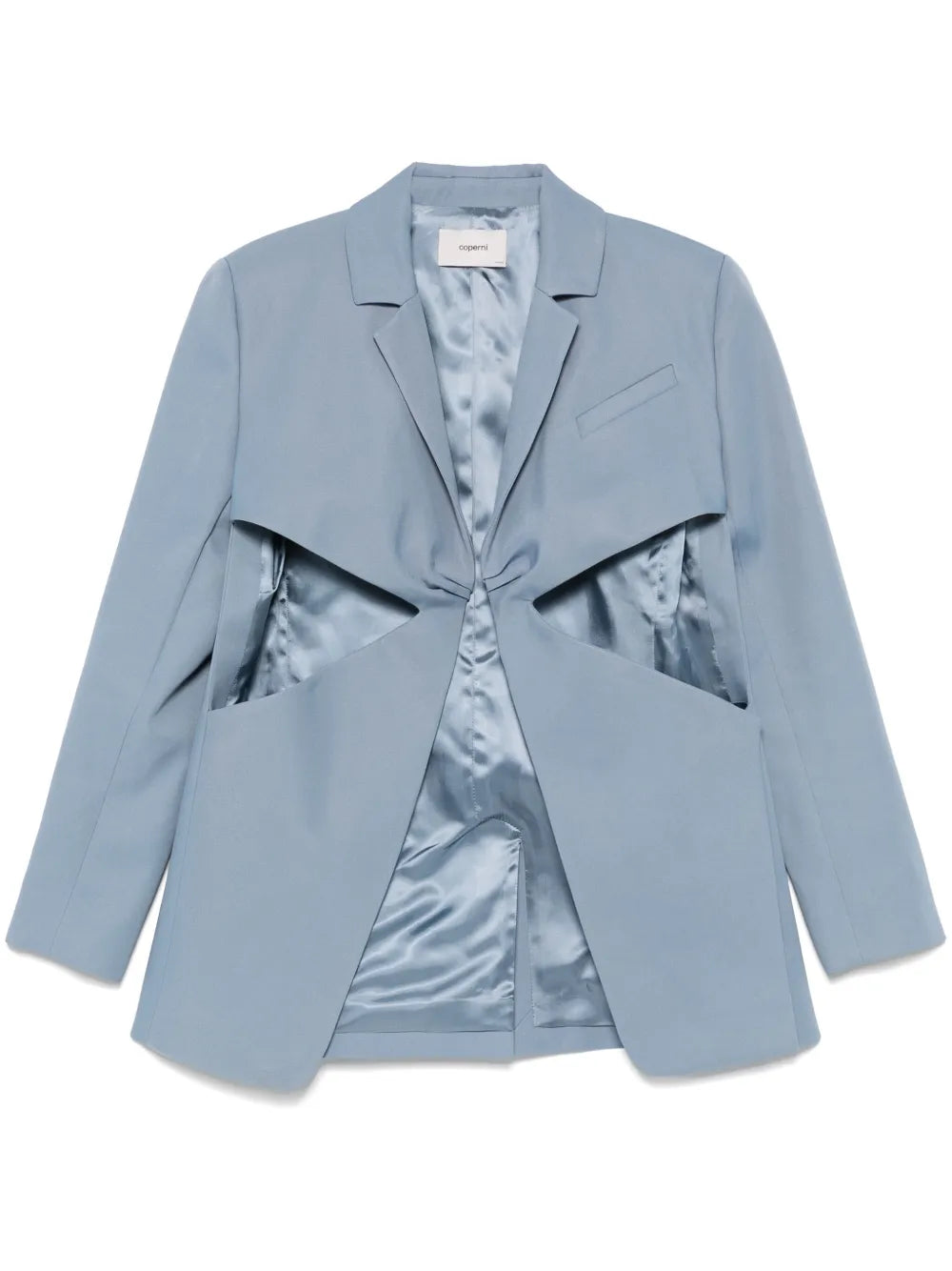 Twisted Cut-Out Blazer