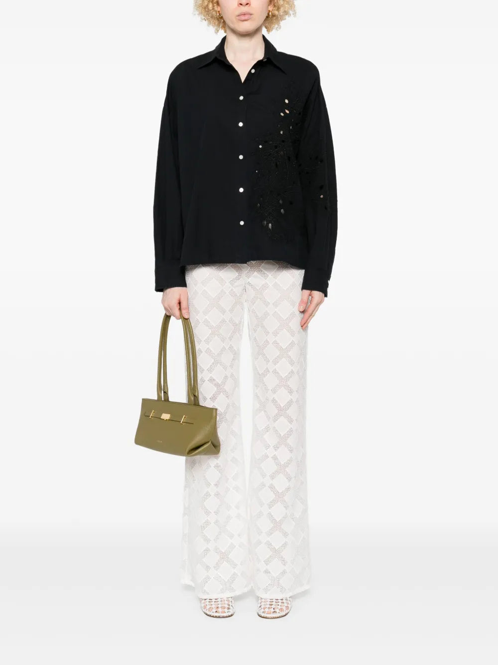 Bead-Embellished Shirt