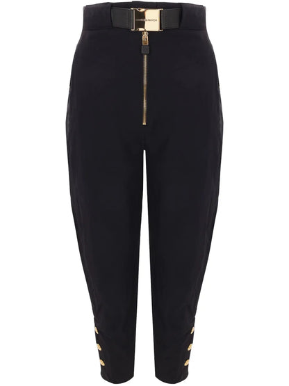 Belted Toile Trousers