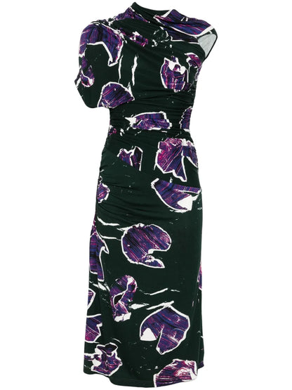 Wrap Midi Dress