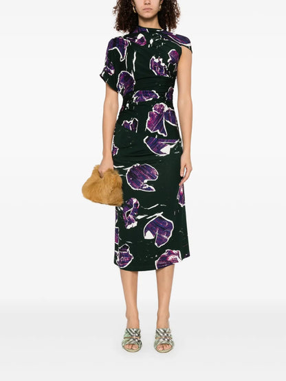 Wrap Midi Dress
