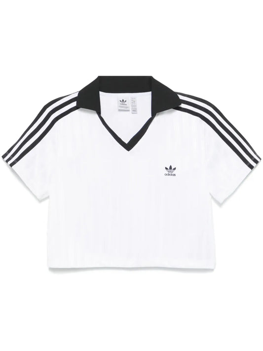 Football Cropped Polo Shirt