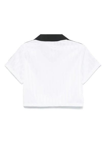 Football Cropped Polo Shirt