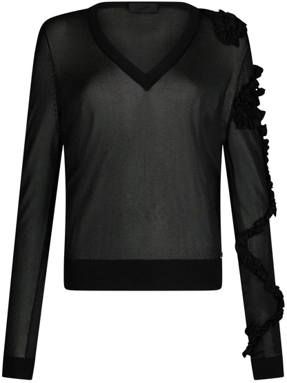 Ruffled Sweater