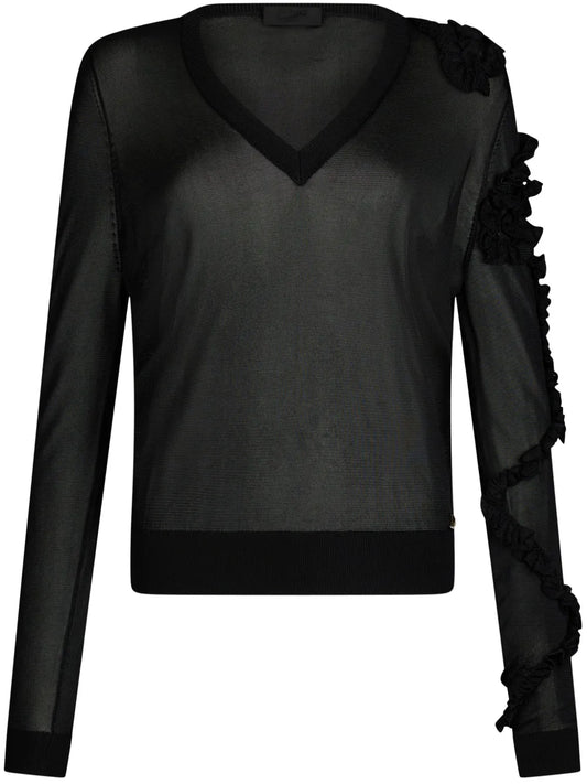 Ruffled Sweater