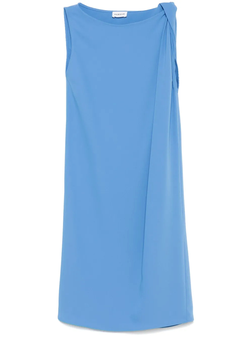 Twist-Detailing Midi Dress