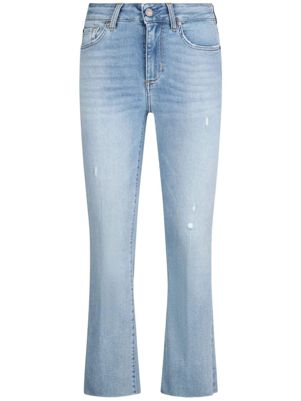 High-Rise Bootcut Jeans