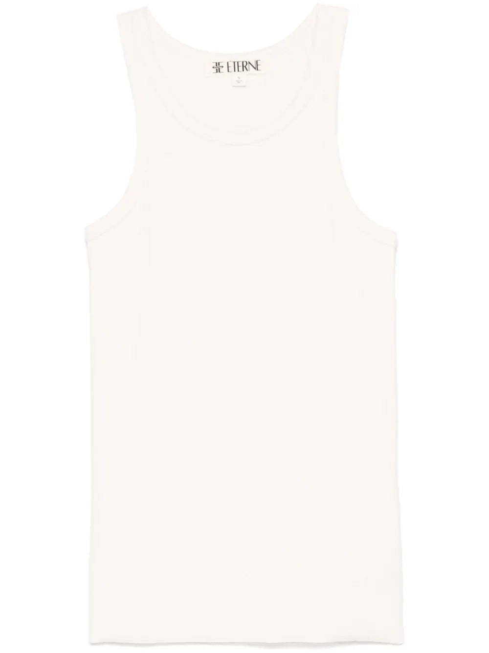 Fine-Ribbed Tank Top