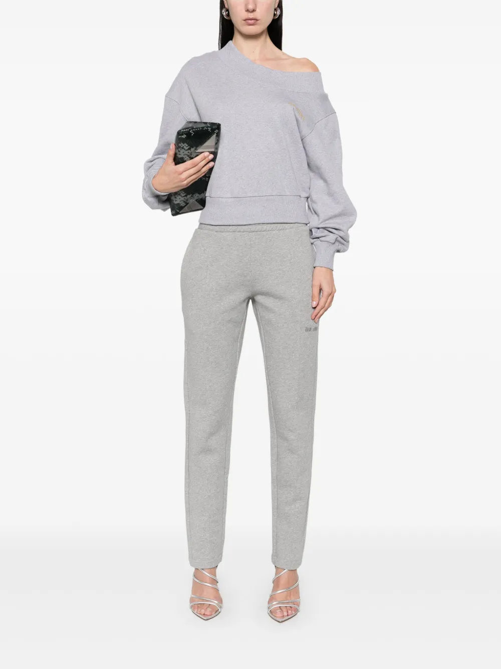 Mélange-Effect Sweatshirt