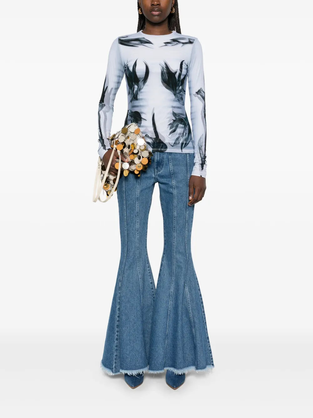 The Flower Body Morphing Marinière T-Shirt