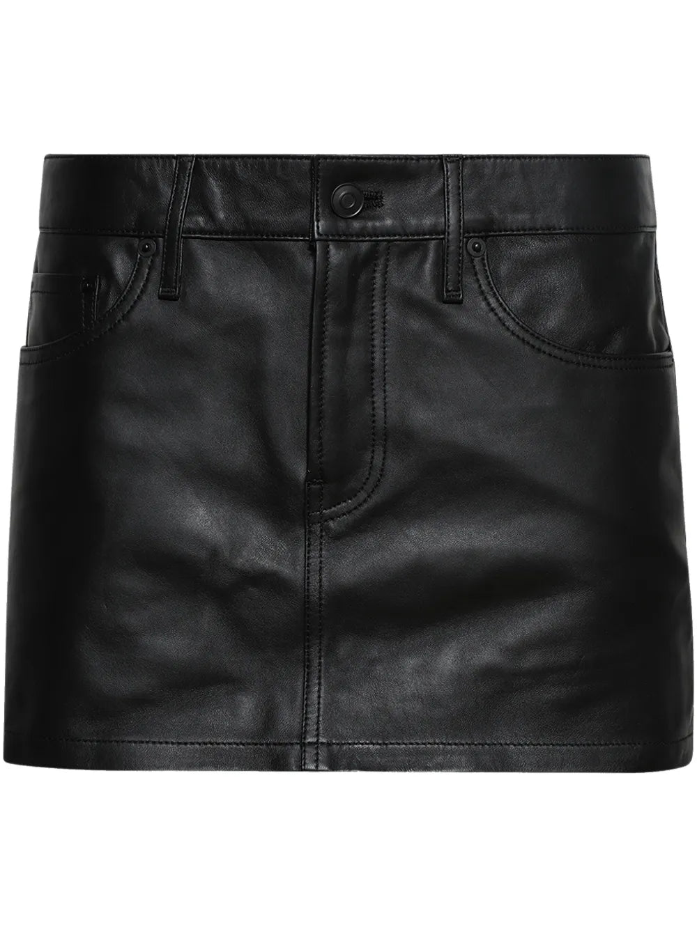 Leather Mini Skirt