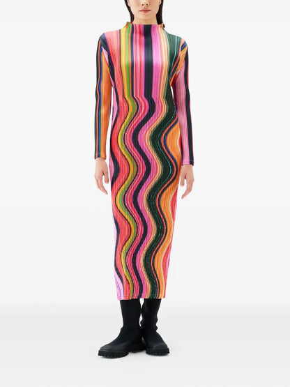 Warp Midi Dress